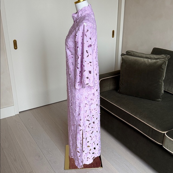 Tuckernuck Floral Lace Clarice Dress in Lilac Purple Size XS - Picture 10 of 12